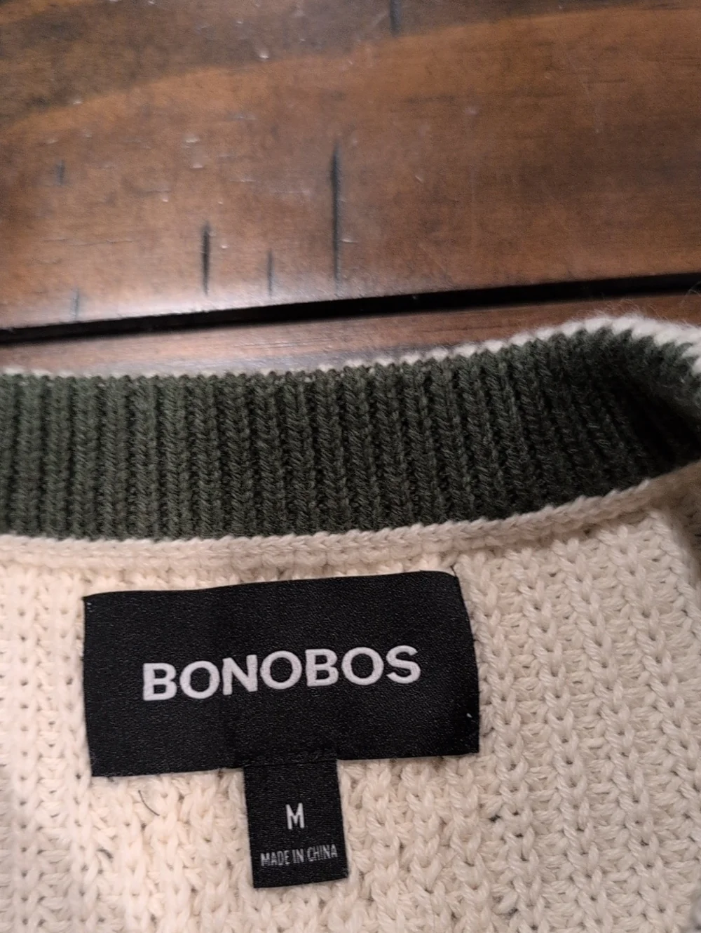 Bonobos Cotton Cashmere Cable Crew Neck Sweater